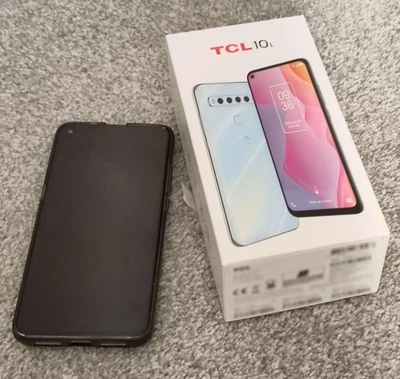 TCL 10L (T77OH) SIM Free phone 64GB 6GB RAM Mariana Blue - Image 1 of 3