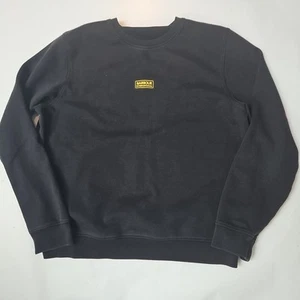 Barbour Men's Central Logo Men's Black Sweatshirt Size XL. - Picture 1 of 8