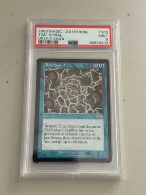 MTG: Urza's Legacy: Time Spiral - Graded PSA Mint 9 - Image 1 of 2