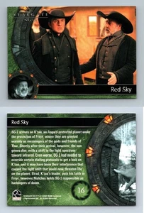 Red Sky #16 Stargate SG 1 Season 5 Rittenhouse 2003 Trading Card - Picture 1 of 1