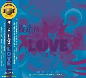 THE BEATLES / LOVE by Cirque du Soleil COMPLETE SHOW 2023 BLUE EDITION CD+DVD - Imagen 1 de 2