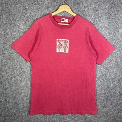 Camisa De Colección Bitch Skateboards Para Hombres Grande Roja Años 90 EE. UU. Skate Girl Rara Desteñida Foto 1 de 4