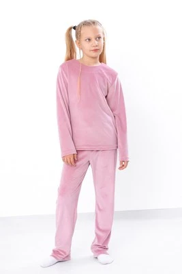 Girls’ Velour Pajama Set – Warm Plush & Elegant Design, Winter,  Nosi svoe 63... - Image 1 of 4