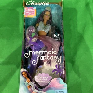 Mattel Barbie Christie Amiga de Barbie Sirena Fantasía Muñeca Púrpura - Imagen 1 de 11