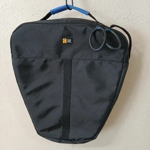 Custodia Logic Camera Borsa a Mano Nero/Blu Interno Chiusura Zip Imbottita 5532 - Foto 1 di 15