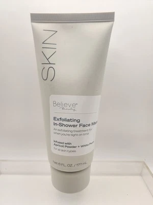 Mascarilla facial exfoliante en ducha Believe Beauty todo tipo de piel 6 oz  Foto 1 de 2
