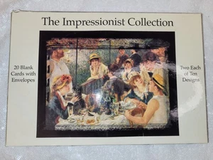 Vintage Robert Frederick 20 Karten Set Impressionist Art Collection unbenutzt 5x7 - Bild 1 von 10