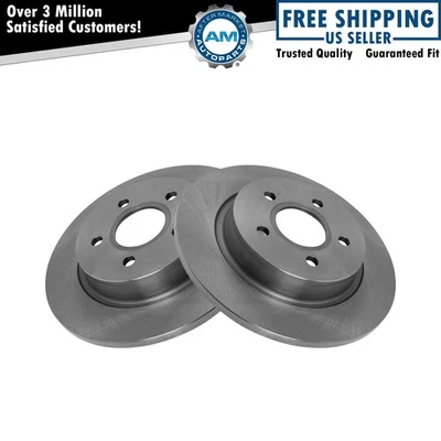 Пара роторов дисковых тормозов со стороны заднего водителя и пассажира для Volvo S40 C70 V50 C30 - Изображение 1 из 4