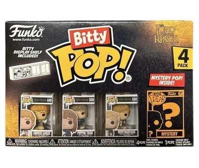 Lord of the Rings Funko Bitty POP! 4-Pack Series 3 Assorted - Image 1 of 4