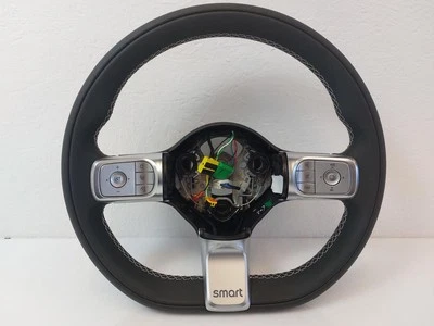 Smart #1 HX11 Pulse Lenkrad Lederlenkrad 3 Speichen Multifunktion steering wheel - Bild 1 von 4