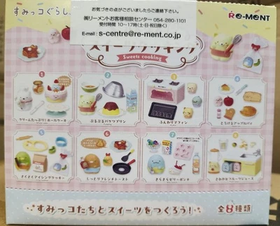 Re-Ment Miniatures Japan Sumikko Gurashi Sweets Cooking Box Set - Image 1 of 4
