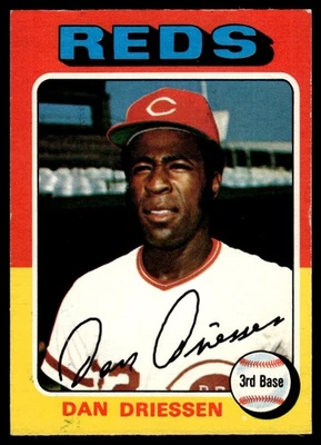 1975 O-Pee-Chee Vintage OPC Baseball Dan Driessen Cincinnati Reds #133 - Image 1 of 2
