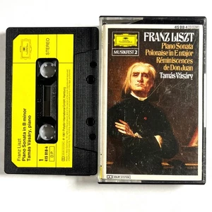 Franz Liszt: Piano Sonata/Polonaise in E- Vásáry (Germany) Cassette Tape Tested - Picture 1 of 3