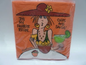 Design Design - "CHIP UND..." - 3-lagige Getränke Papierservietten 20 Stück 10" x 10" - Bild 1 von 3
