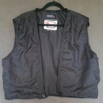 Route 66 Vintage Thinsulate *solo* Chaleco Cremallera Chaqueta Motociclista Talla 18 XL 1980s Foto 1 de 4