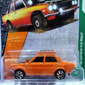 70 Datsun 510 Rally #94 Orange Matchbox escala 1:64 - Imagen 1 de 11