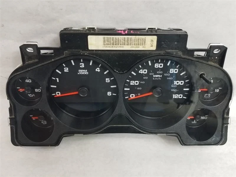 Velocímetro Cluster KPH Canada Market se adapta a camioneta Sierra 2500 07-14 536133 Foto 1 de 4