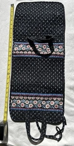 Vintage Vera Bradley 25" Kosmetik Reisetasche - Alpine Navy Blau - Bild 1 von 8