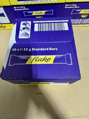 Cadbury Flake Chocolate 48 Bars x 32g – UK Imported – Ships Fast