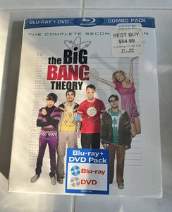The Big Bang Theory - Complete Second Season 2 Two (Blu-ray + DVD) NEW SEALED - Bild 1 von 2