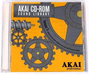 Akai Professional Sound Library Volume 5 Akai Format Sample Library Sampling CD - Picture 1 of 3