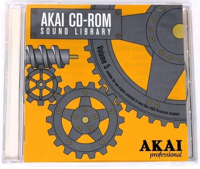 Akai Professional Sound Library Volume 5 Akai Format Sample Library Sampling CD - Image 1 of 3