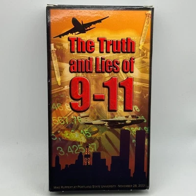 The Truth and Lies of 9-11 VHS Mike Ruppert At Portland State University OOP - Image 1 of 4