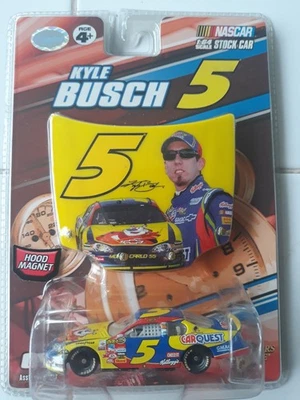 2007 Kyle Busch Hood Magnet #5 Winners Circle 1/64th New - Image 1 of 2