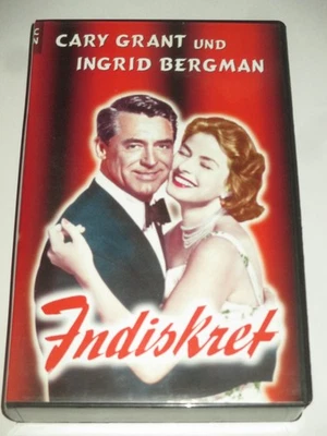 Jünger Video - Indiskret - VHS/Komödie/Cary Grant/Ingrid Bergman/'58 - Bild 1 von 2