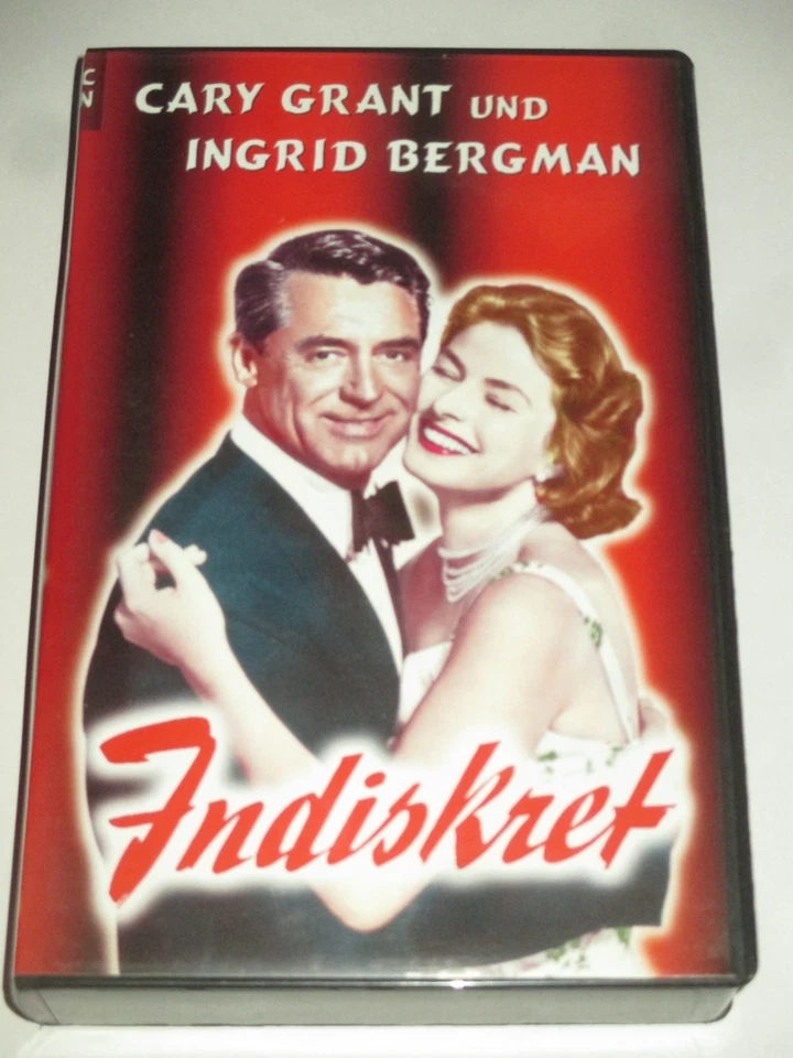 Jünger Video - Indiskret - VHS/Komödie/Cary Grant/Ingrid Bergman/'58 - Bild 1 von 2