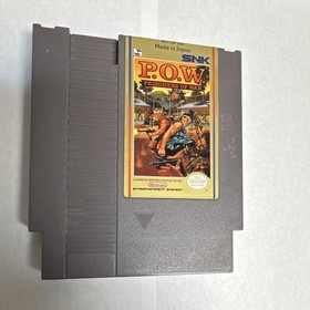 SNK P.O.W.: Prisoners of War Nintendo NES Game Cartridge NTSC-U/C Action