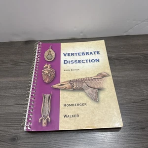 Vertebrate Dissection by Warren Walker and Dominique Homberger (2003, Spiral - Picture 1 of 6