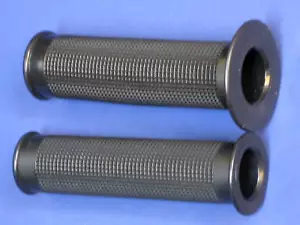 Empuñaduras para 7/8" juego de empuñaduras de manillar Barnett Triumph Norton negro empuñaduras de motocicleta - Imagen 1 de 14