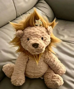 Jellycat London Medium Fuddlewuddle Lion 9" Stuffed Plush Animal - Picture 1 of 5