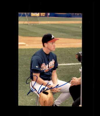 Tom Glavine JSA Coa Signed  Original 4x6 Photo Autograph Braves - Image 1 of 3