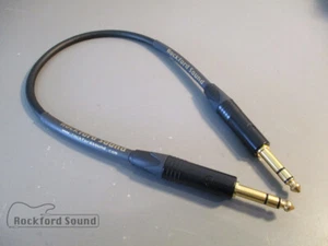 Mogami W2549 Neglex | 2 pies | Cable de conexión equilibrado dorado TRS a TRS - Imagen 1 de 6