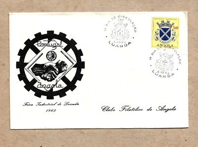 安哥拉波特古欧萨盖邮票纪念葡萄牙-卢安达 1963 年-罕见 — 第 1/2 张图片