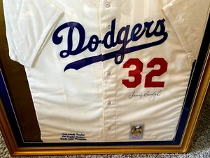 SANDY KOUFAX signiertes (Mitchell & Ness) Dodgers Baseball Trikot - PSA authentifiziert - Bild 1 von 5