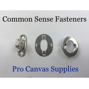 Common Sense Kit Eyelet, Stud 2 screw base, and Washer 100 sets - Foto 1 di 4