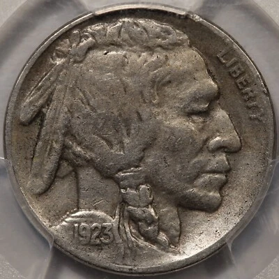 1923-S Buffalo Nickel PCGS VF-35 - Image 1 of 4