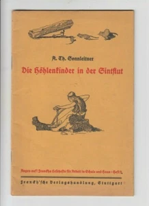 Los niños de las cuevas en el diluvio A. Imágenes de Th. Sonnleitner Prof. F. Jaeger 1926 - Imagen 1 de 3