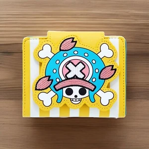 One Piece Chopper Jolly Roger Mini Flap Wallet NEW - Picture 1 of 4