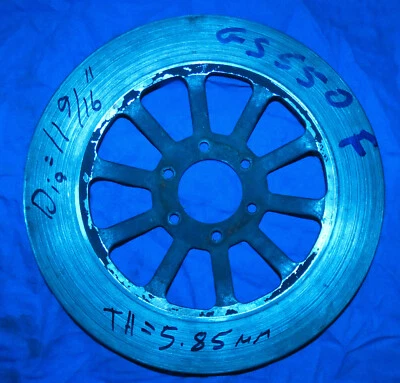 Disco de freno delantero Suzuki GS550 GS750 GS1000 1977-80, TH=658 mm, pn# 59211-47000 Foto 1 de 4