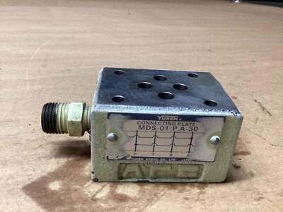 Placa de conexión YUKEN MDS-01-PA-30 #117G64PR7 Foto 1 de 4