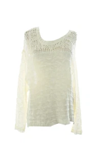 American Rag New Egret Long-Sleeve Open Knit Sweater L - Picture 1 of 3