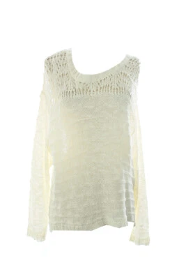 American Rag новый яйцо длинным рукавом открытый вязаный свитер L $49,5 - Изображение 1 из 3