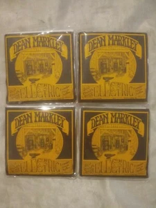RARE DEAN MARKLEY ELECTRIC GUITAR STRINGS REGULAR GAUGE REPRO 1973 (4 PACKS) - Picture 1 of 12