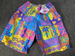 Vintage Original Carribean Summer Classic Bermuda Shorts Teens/Adults Unisex - Picture 1 of 1