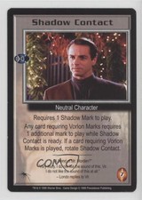 1998 Babylon 5 - Collectible Card Game Shadows Expansion Shadow Contact 0f6