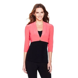 Chaqueta corta Csc Studio de Carolyn Strauss 314006-J (s, coral quemado) - Imagen 1 de 3